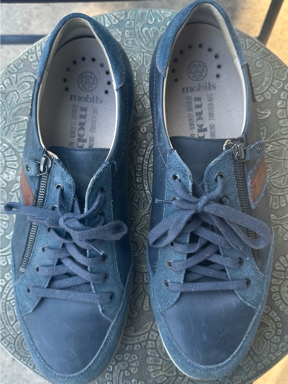 Mephisto Mobils Men’s Leather Kristof sneakers